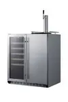 Summit Commercial SWBC3041 Combination Wine Cellar & Kegerator
