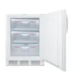Summit Commercial VT65MLVAC456ADA 23.63'' Section Undercounter Freezer with and Compressor