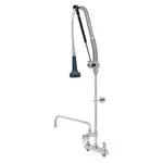 T&S Brass B-0123-12CRB8TP EasyInstall Pull Down Pre-Rinse Unit
