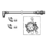 T&S Brass HG-4D-48SEL-FF Safe-T-Link Gas Connector Hose