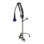 T&S Brass S-0113-12CRB8TP EverSteel DuraPull Pull-Down Pre-Rinse Unit