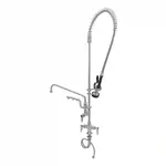 T&S Brass S-0113-U12-CR-B Single hole deck mount mixing faucet