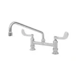 T&S Brass S-0221-WH4 EverSteel Double Pantry Faucet