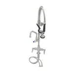 T&S Brass SMPF-2DLN-06 EverSteel Pre-Rinse Unit: single hole stainless