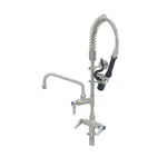 T&S Brass SMPM-2DLN-08 EverSteel Pre-Rinse Unit: single hole stainless