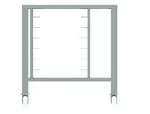 Tecnoeka EKTARS 464STK Stainless Steel Table with Casters