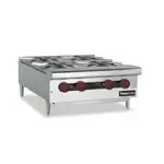 Therma-Tek TCHP24-4 Burner Countertop Gas Hotplate / Range with Controls -