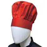 Thunder Group CH013RD Chef Regalia Adjustable Velcro Closure Chef Hats