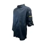 Thunder Group CJ210BKXL Chef Regalia French cuffs Chef Jackets
