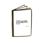 Thunder Group PLMENU-4BR Menu Cover