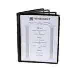 Thunder Group PLMENU-L4BL Menu Cover