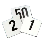 Thunder Group PLTN4050 Table Number Cards