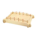 Thunder Group WOBR57 Wood Market Display Tray - 18" x 22"