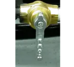 Town Equipment 226102F Gas Valve  3/8" x 3/8"