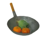 Town Equipment 34704/DZ Flat-Bottom Wok  14"