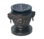 Town Equipment 51336/DZ Hibachi Stove Set  3-3/4" top dia. x 4-3/4"H