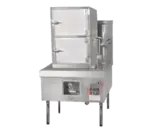 Town Equipment YF-STMR-SS Steamer Range and Cabinet