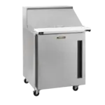 Traulsen CLPT-2712-SD-L 27.88'' 1 Door Mega Top Refrigerated Sandwich / Salad Prep Table