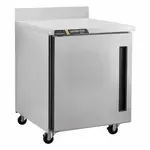 Traulsen CLUC-27F-SD-WTL 27.50'' 1 Door Worktop Freezer with Side / Rear Breathing Compressor - 6.5 cu. ft.