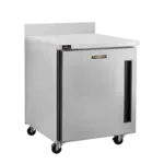 Traulsen CLUC-27F-SD-WTR 27.50'' 1 Door Worktop Freezer with Side / Rear Breathing Compressor - 6.5 cu. ft.