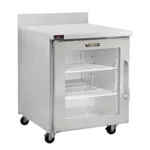 Traulsen CLUC-27R-GD-WTL 27.50'' 1 Door Worktop Refrigerator with Front Breathing Compressor - 6.5 cu. ft.