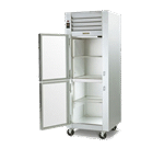 Traulsen G11001 29.88'' 24.2 cu. ft. Top Mounted 1 Section Glass Half Door Reach-In Refrigerator