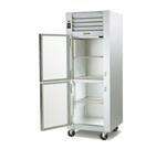 Traulsen G11001R 29.88'' 24.2 cu. ft. Top Mounted 1 Section Glass Half Door Reach-In Refrigerator