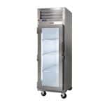 Traulsen G11010 29.88'' 24.2 cu. ft. Top Mounted 1 Section Glass Door Reach-In Refrigerator