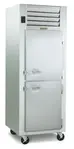 Traulsen G14305P 25.6 cu. ft. Solid Half Height Door 1 Section Pass-Thru Heated Cabinet