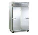 Traulsen G20011R 52.13'' 46 cu. ft. Top Mounted 2 Section Solid Door Reach-In Refrigerator