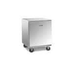 Traulsen UHT27-L-SB 27'' 1 Section Undercounter Refrigerator with 1 Left Hinged Solid Door and Front Breathing Compressor