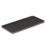 Service Ideas TRMEF115RG Service Ideas Modern Edge Cocktail Serving Tray