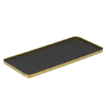 Service Ideas TRMEF115VG Service Ideas Modern Edge Cocktail Serving Tray