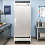 True TGN-1R-1S 28.75'' Section Door Reach-In Refrigerator