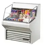 True THAC-36-HC-LD 36.13'' Air Curtain Open Display Merchandiser with
