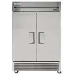 True TS-43F-HC 47'' 43.0 cu. ft. Bottom Mounted 2 Section Solid Door Stainless Steel Reach-In Freezer