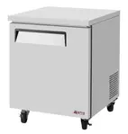 Turbo Air
EUF-28-N-V

 Section
Undercounter Freezer with





and Compressor