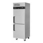 Turbo Air M3F24-2-N 28.75'' 21.7 cu. ft. Top Mounted 1 Section Solid Half Door Stainless Steel Reach-In Freezer