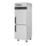 Turbo Air M3R24-2-N 28.75'' 21.5 cu. ft. Top Mounted 1 Section Solid Half Door Reach-In Refrigerator