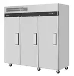 Turbo Air
M3R72-3-N-AL(-AR) 
 77.75'' 

 
 Section 

 Door 
Reach-In Refrigerator
