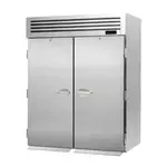 Turbo Air PRO-50H-RI PRO Series 75.59 cu. ft. 2 Section Solid Door Roll-In Heated Cabinet, Stainless and Galvanized Steel - 115/208 Volts, 66.88"W x 37.75"D x 84.25"H