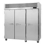 Turbo Air PRO-77H-PT 78.1 cu. ft. Solid Full Height Door 3 Section Pass-Thru Heated Cabinet