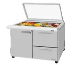 Turbo Air PST-48-18-D2R(L)-N-GL PRO Series Mega Top Sandwich/Salad Prep Table
