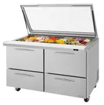 Turbo Air PST-60-24-D4-N-GL PRO Series Mega Top Sandwich/Salad Prep Table