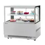 Turbo Air TBP60-46FN-S 59'' Glass Refrigerated Bakery Display Case with