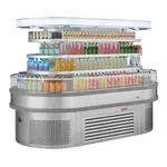 Turbo Air TIOM-48RSRS-N Display Case, Refrigerated, Self-Serve