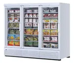 Turbo Air TJMF-85SDW(B)-N Super Deluxe Glass Merchandiser Freezer