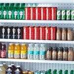 Turbo Air TOM-36EB-N 36'' Black Vertical Air Curtain Open Display Merchandiser with 4 Shelves