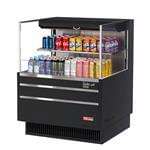 Turbo Air TOM-36L-UF-W(B)-2S-N Horizontal Open Display Merchandiser