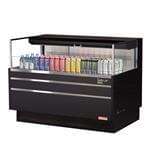 Turbo Air TOM-48L-UF-W(B)-1S-N Horizontal Open Display Merchandiser